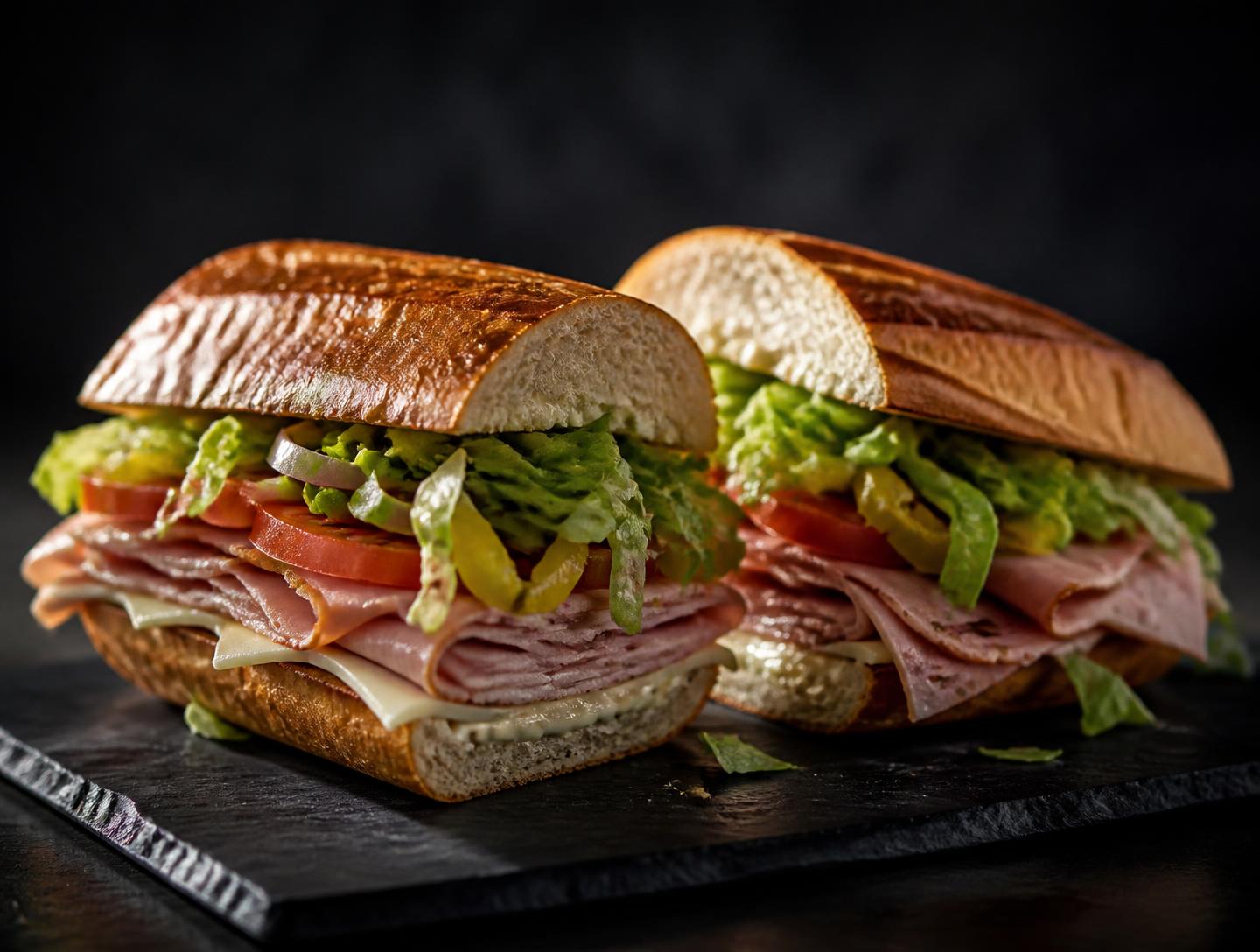 Fresh sub sandwich